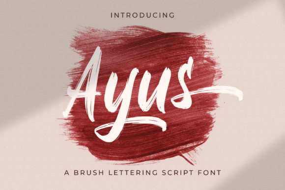 Ayus Font: A Practical Guide to Using This Brushed Handwritten Typeface