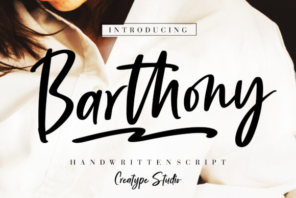 Barthony: Elevating Design with Whimsical Handwritten Elegance
