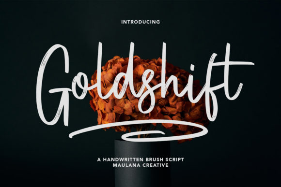Goldshift: The Relaxed Handwritten Font