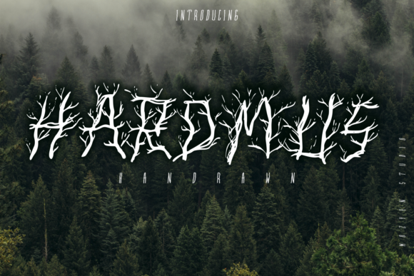 Hardmus: Elevating Visual Impact with Aggressive Display Typography