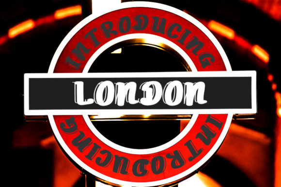 London Font: Mastering the Art of Nostalgic, Brushed Typography in Modern Design