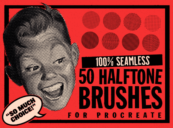 Mastering Halftone Brushes for Procreate