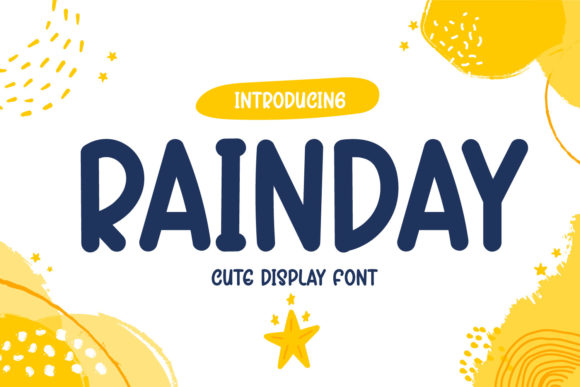 Rainday: Elevating Design with a Playful, Paint-Brushed Aesthetic
