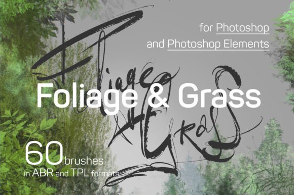 Realistic Foliage & Moss Brushes