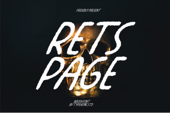 Retspage: Elevate Designs with Brushed Style