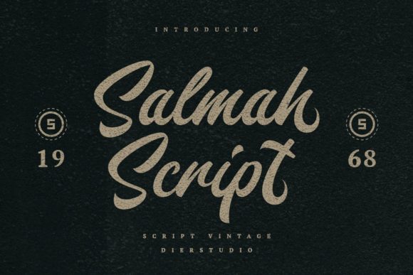Salmah: Elevating Brand Identity with Elegant Handwritten Typography