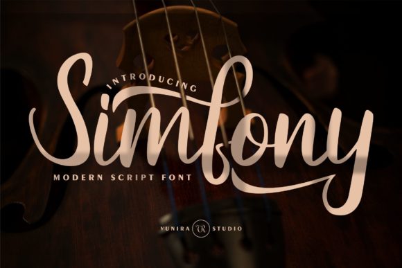 Simfony: Evaluating a Modern Brushed Script for Branding and Design