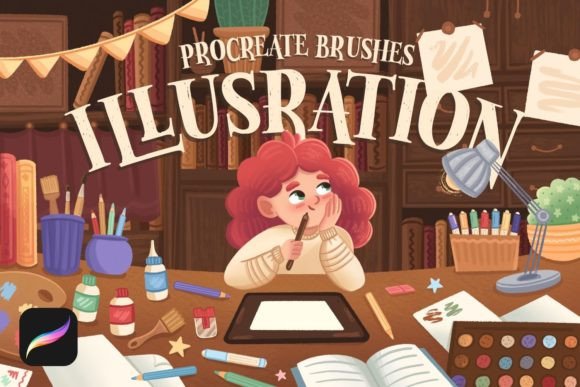 Strategic Visual Communication with Illustration Brushes 2 Procreate Brushes