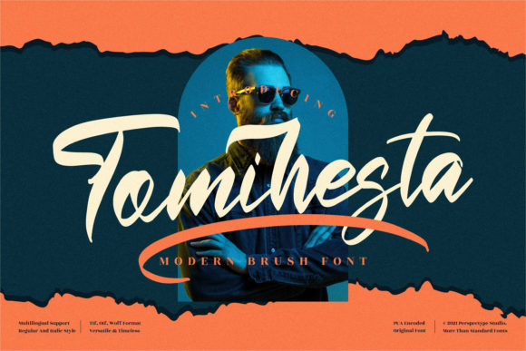 Tomihesta: Bold Brush Script for Modern Design