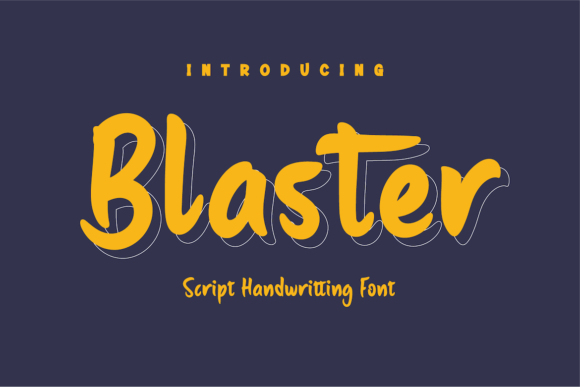 Unleashing Creative Energy with the Blaster Font