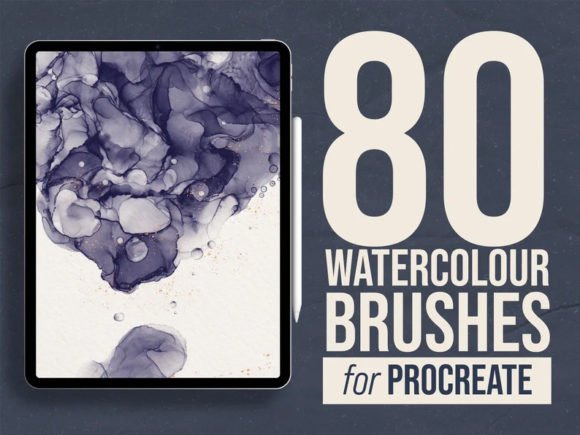 Unlocking the Potential of 80 Watercolor Procreate Brushes for Digital Art