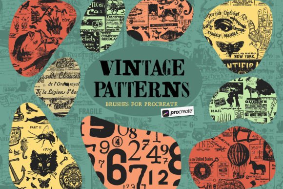 Vintage Pattern Procreate Brushes Guide