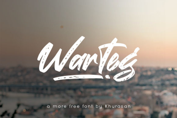 Warteg Font: The Versatile Script for Modern, Trendy Design